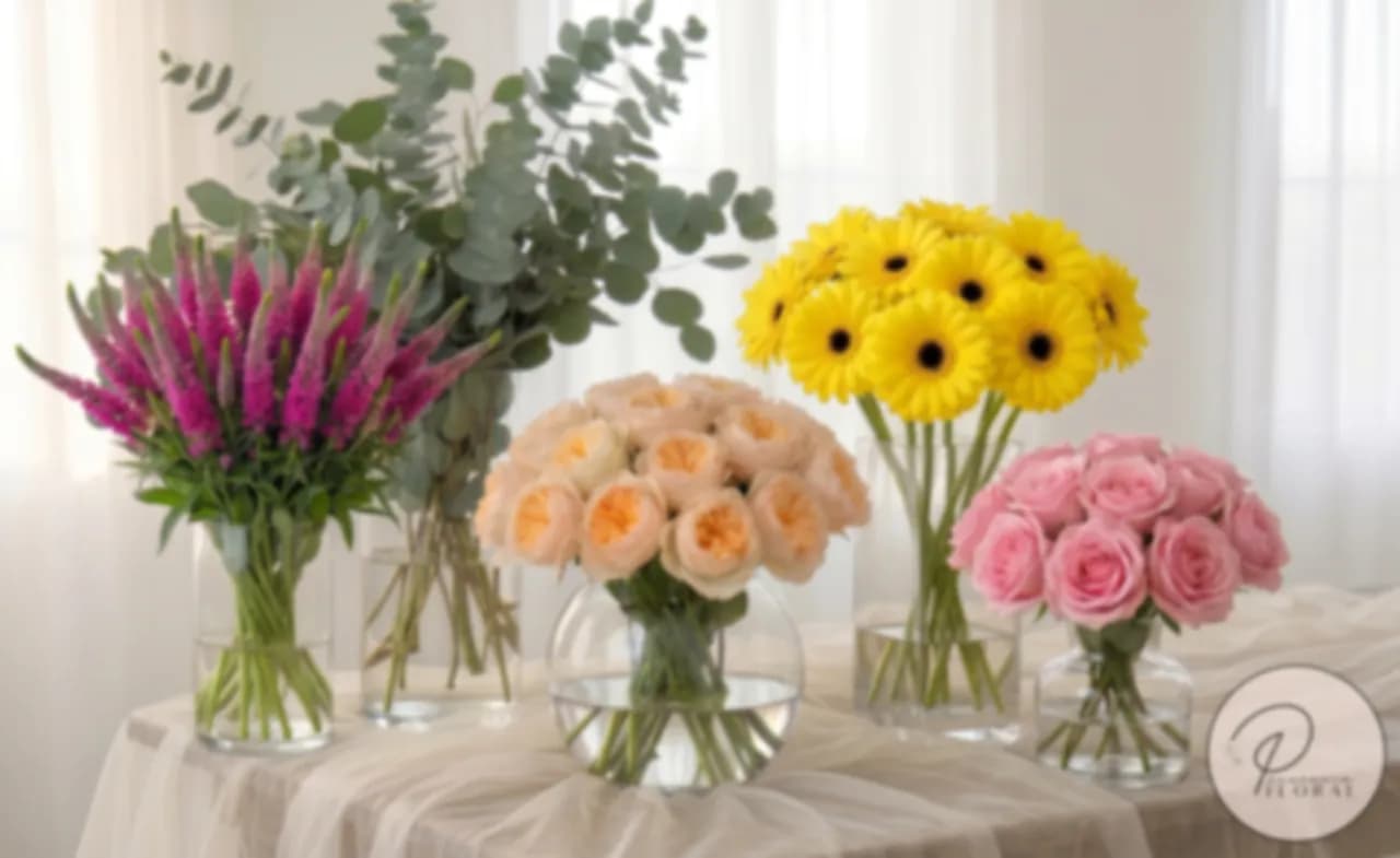 Flores Premium · Desde 1 ramo, sin mínimo
